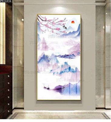 File gốc in ấn File tranh đơn lối vào FT21836 (sẵn sàng tải về)