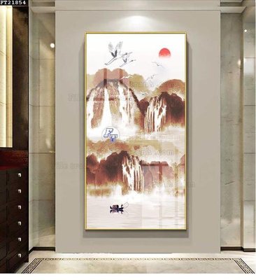 File gốc File tranh đơn lối vào FT21854 (phong cách) tối giản