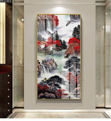 File gốc File tranh đơn lối vào FT21862 (in tráng gương) sang trọng