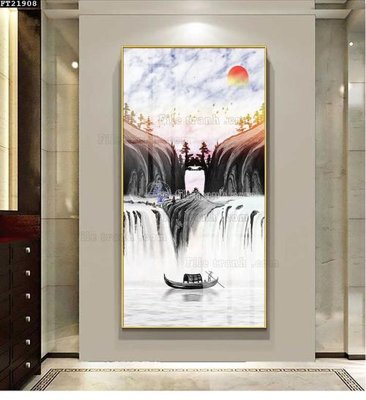 Tải file gốc File tranh đơn lối vào FT21908 (bản PSD) đầy đủ layer