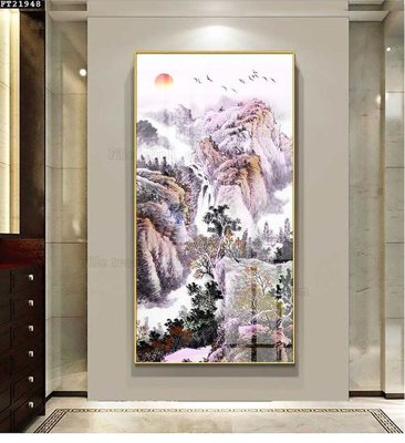 Tải file File tranh đơn lối vào FT21948 (ảnh gốc) in tranh kính