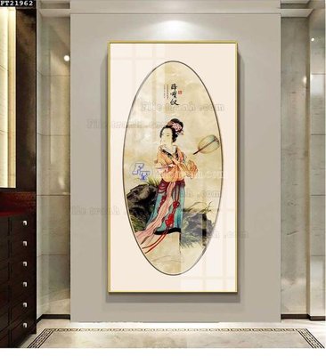 Tải file File in tranh tường đứng lối vào FT21962 (gốc) in nhanh