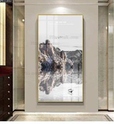 File PSD File in tranh tường đứng lối vào FT21992 (nguyên bản) cho thiết kế