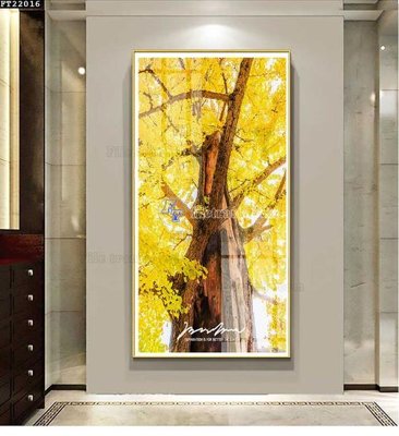 File gốc File in tranh tường đứng lối vào FT22016 (in lụa) họa tiết 3D