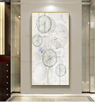 File gốc File in tranh tường đứng lối vào FT22045 (in lụa) tranh thuận buồm