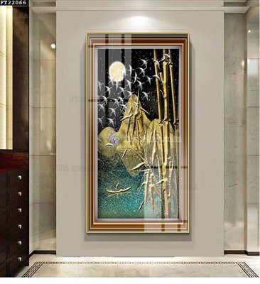 Download file File in tranh tường đứng lối vào FT22066 (gốc) in mica cao cấp