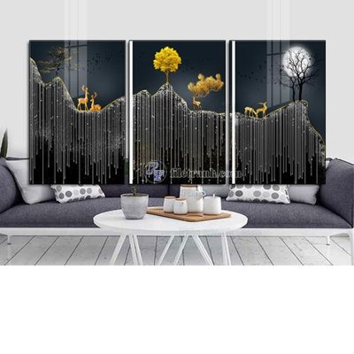 File in ấn File tranh hiện đại pha lê gương FT236 (bản gốc) chất lượng cao