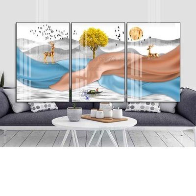 Tải file gốc in lụa File tranh hiện đại pha lê gương FT280 siêu nét