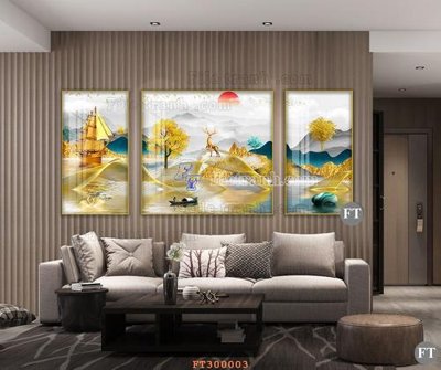 Tải file File tranh hiện đại pha lê gương hot FT300003 (ảnh gốc) in gạch 3D