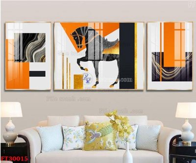 File in trần File tranh bộ hiện đại FT30015 (bản gốc) phong cảnh