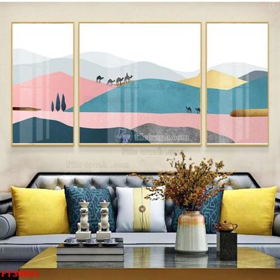 File tranh File tranh bộ hiện đại FT30021 (ảnh gốc) chi tiết rõ ràng