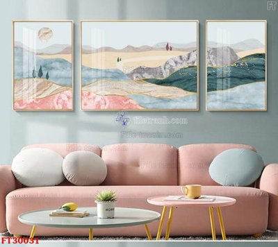 Tệp tin gốc File tranh bộ hiện đại FT30031 (dùng cho in) File tranh bộ hiện đại FT30031