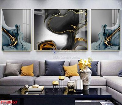 Tải file gốc File tranh bộ hiện đại FT30057 (in không vỡ ảnh)