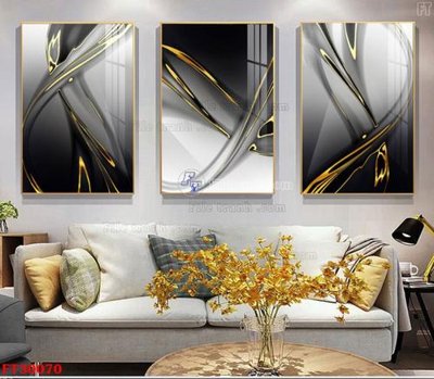 File tranh File tranh bộ hiện đại FT30070 (gốc) chủ đề trừu tượng