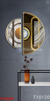 File gốc File tranh bộ hiện đại FT30207 (in tráng gương) nghệ thuật