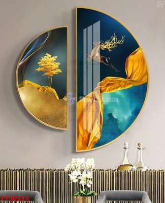 Tải file gốc File tranh bộ hiện đại FT30213 (in khổ lớn) không mờ