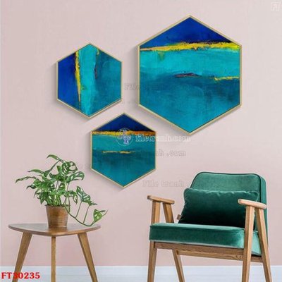 File tranh in trần File tranh bộ hiện đại FT30235 (ảnh gốc siêu nét)