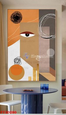 File tranh File tranh bộ hiện đại FT30280 (ảnh gốc) không bị mờ