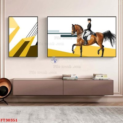 File gốc File tranh bộ hiện đại FT30351 (PNG) chất lượng cao