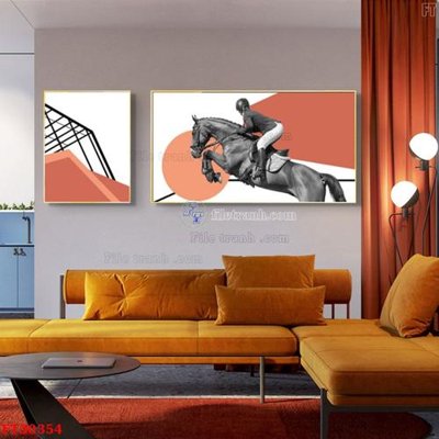 Tệp tin gốc File tranh bộ hiện đại FT30354 (dùng cho in ấn) chuyên nghiệp