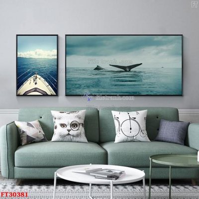 File tranh in mica File tranh bộ hiện đại FT30381 (độ phân giải cao)