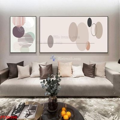 File in lụa File tranh bộ hiện đại FT30390 (hoa văn) File tranh bộ hiện đại FT30390