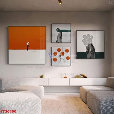 File tranh File tranh bộ hiện đại FT30400 (ảnh gốc) độ nét vượt trội
