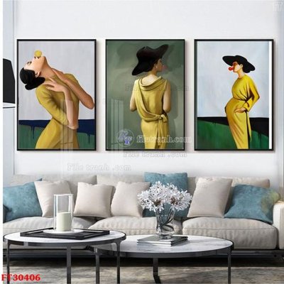 Tải file File tranh bộ hiện đại FT30406 (ảnh gốc) độ phân giải 300dpi