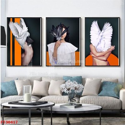 File gốc File tranh bộ hiện đại FT30417 (cho in UV) siêu nét