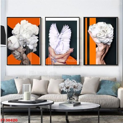 File tranh PSD File tranh bộ hiện đại FT30420 chất lượng cao