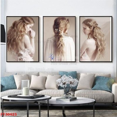 Tải về hình ảnh gốc File tranh bộ hiện đại FT30423 sắc nét