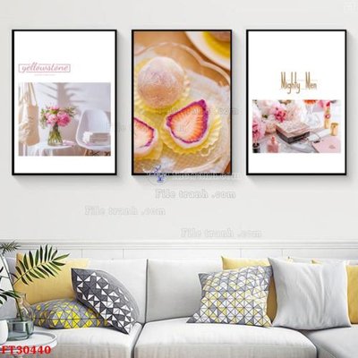 File tranh File tranh bộ hiện đại FT30440 (gốc) chủ đề động vật