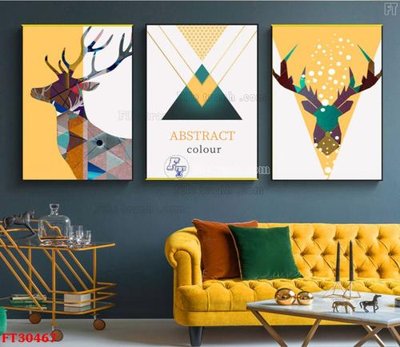 Tải file File tranh bộ hiện đại FT30467 (PSD) cho in tranh kính