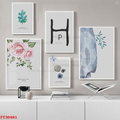 File ảnh gốc File tranh bộ hiện đại FT30481 không vỡ nét