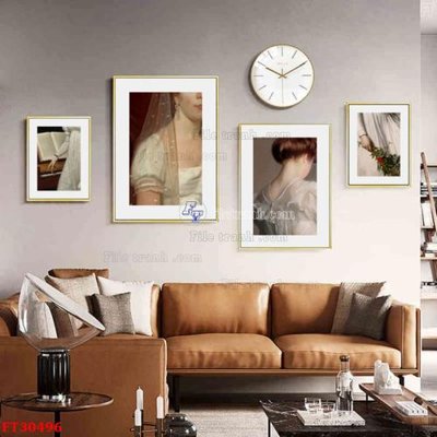 File tranh File tranh bộ hiện đại FT30496 (ảnh gốc) không bị mờ