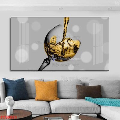 File gốc File tranh bộ hiện đại FT30571 (cho in ấn) độc quyền