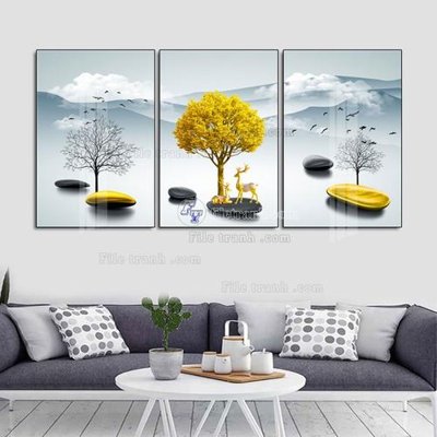 Mua file gốc File tranh hiện đại pha lê gương FT309 (PSD) tại Filetranh.com