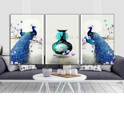 File gốc File tranh hiện đại pha lê gương FT377 (in lụa) tranh thuận buồm