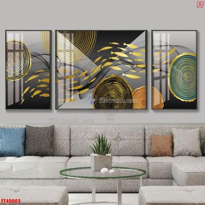 File in trần File tranh bộ hiện đại FT40003 (bản gốc) 5D