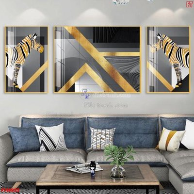 Tải file gốc File tranh bộ hiện đại FT40022 (in khổ lớn) quảng cáo