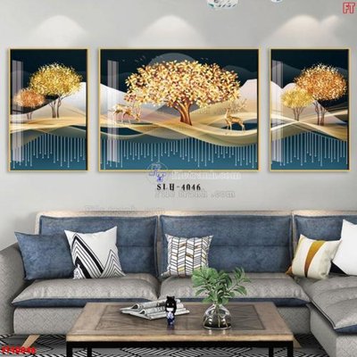 Tải file File tranh bộ hiện đại FT40046 (PSD) cho in tranh kính
