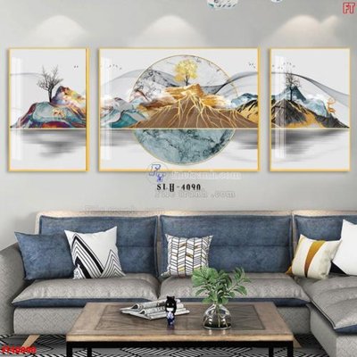 Download file File tranh bộ hiện đại FT40090 (gốc) in mica bàn thờ