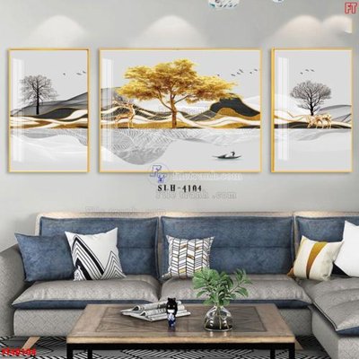 File gốc in ấn File tranh bộ hiện đại FT40104 chuẩn màu CMYK