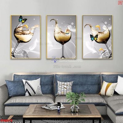 File tranh File tranh bộ hiện đại FT40212 (ảnh gốc) không bị mờ