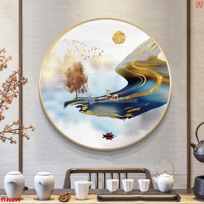 Tải về hình ảnh gốc File tranh bộ hiện đại FT40299 sắc nét