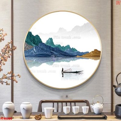 Download file ảnh gốc File tranh bộ hiện đại FT40305 để in ấn