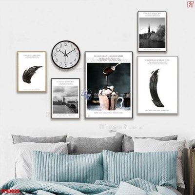 File in lụa File tranh bộ hiện đại FT40325 (tân cổ điển) File tranh bộ hiện đại FT40325