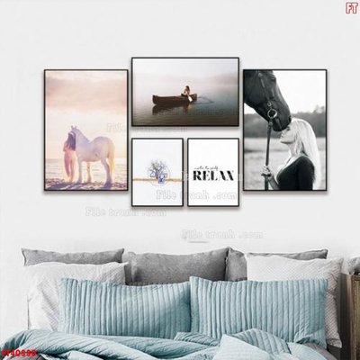 Hình ảnh file gốc in lụa File tranh bộ hiện đại FT40330