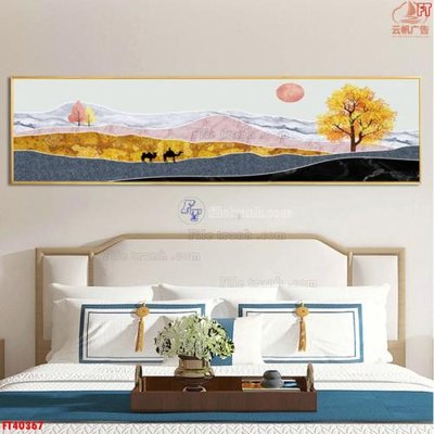 File ảnh File tranh bộ hiện đại FT40367 (gốc) in poster