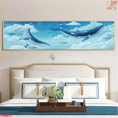 File in ấn File tranh bộ hiện đại FT40377 (bản gốc) chất lượng cao